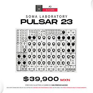 Soma Laboratory Pulsar 23 Screw Organismic Edición White Caja De Ritmos