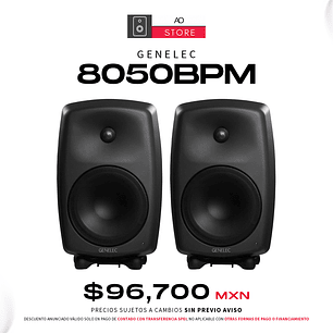 Genelec 8050BPM Monitores De Estudio (2 Piezas)