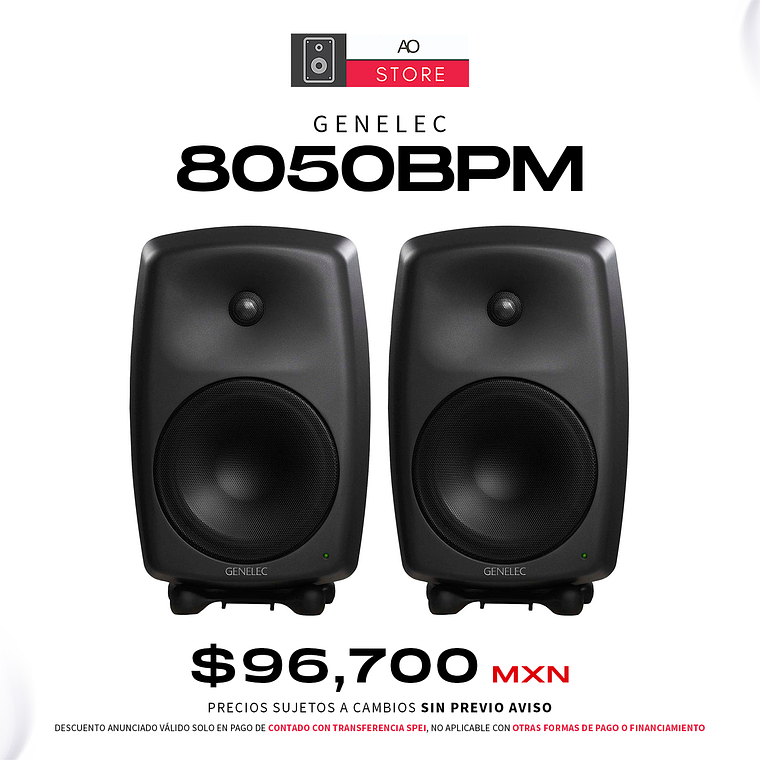 Genelec 8050BPM Monitores De Estudio (2 Piezas) 1