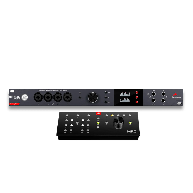 Antelope Orion Studio Synergy Core Interfaz de Audio + Antelope MRC Control Remoto de Monitoreo 2