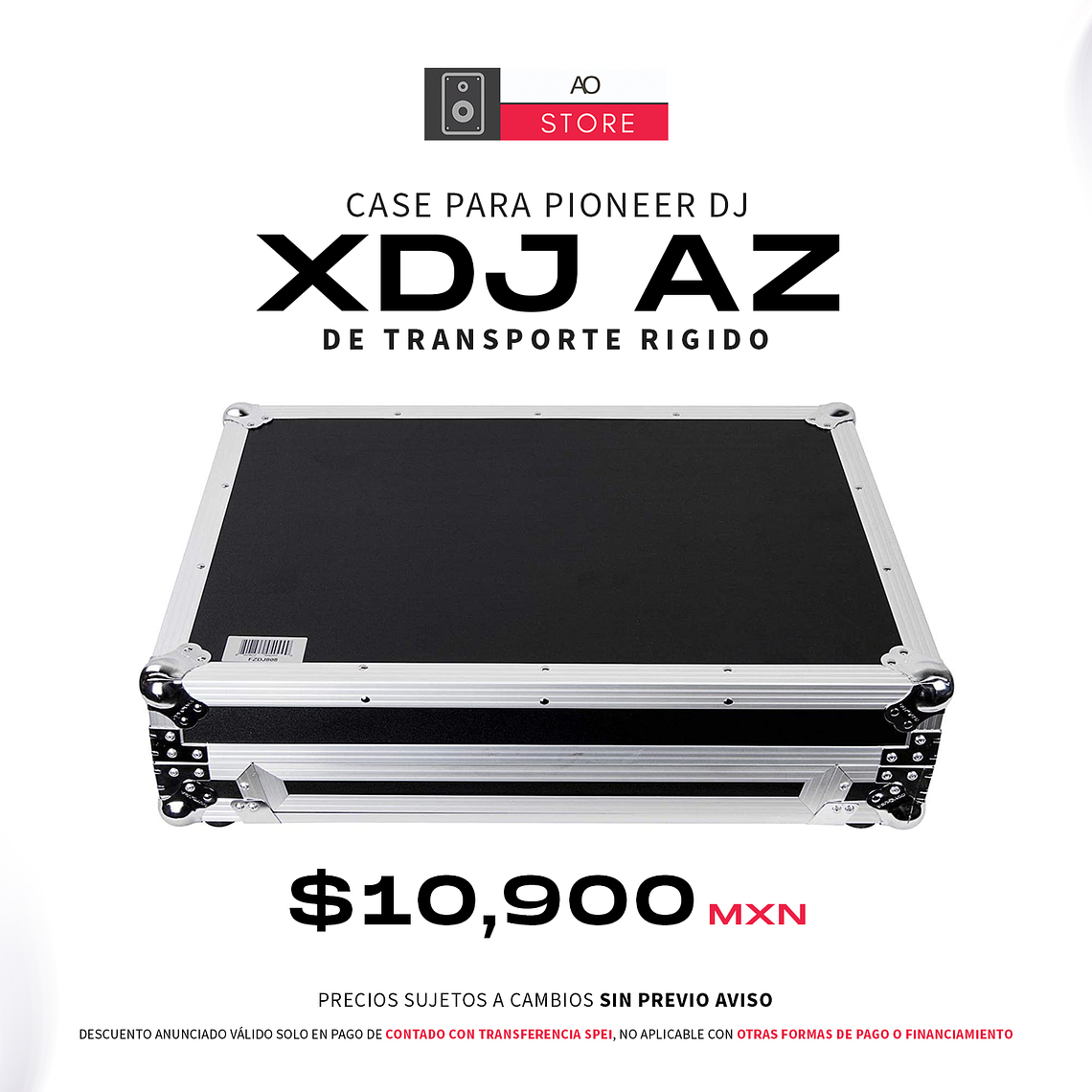 Case para Pioneer DJ XDJ AZ de Transporte Rígido 1