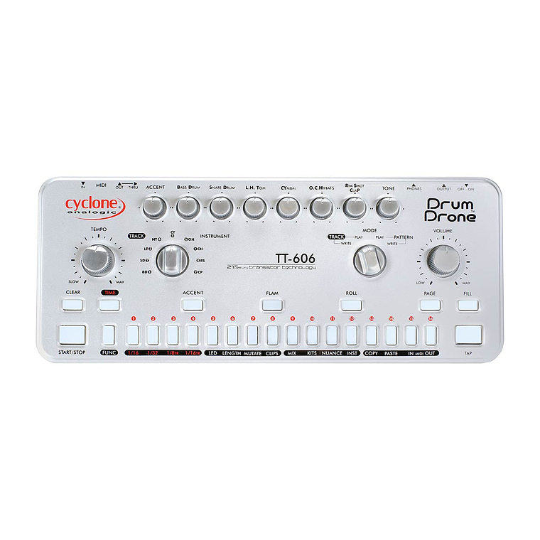Cyclone Analogic TT 606 Drum Drone Caja de Ritmos 2