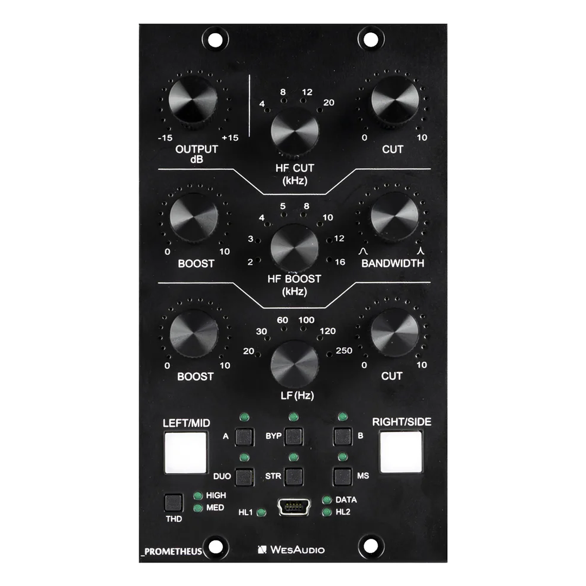 WesAudio Prometheus Eclipse Edición Limitada Serie 500 Ecualizador Estéreo 2