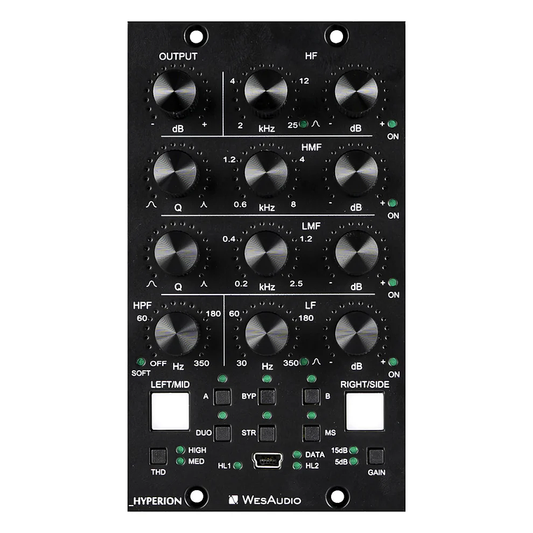 WesAudio Ng500 Hyperion Eclipse Edición Limitada Serie 500 Ecualizador Paramétrico 2