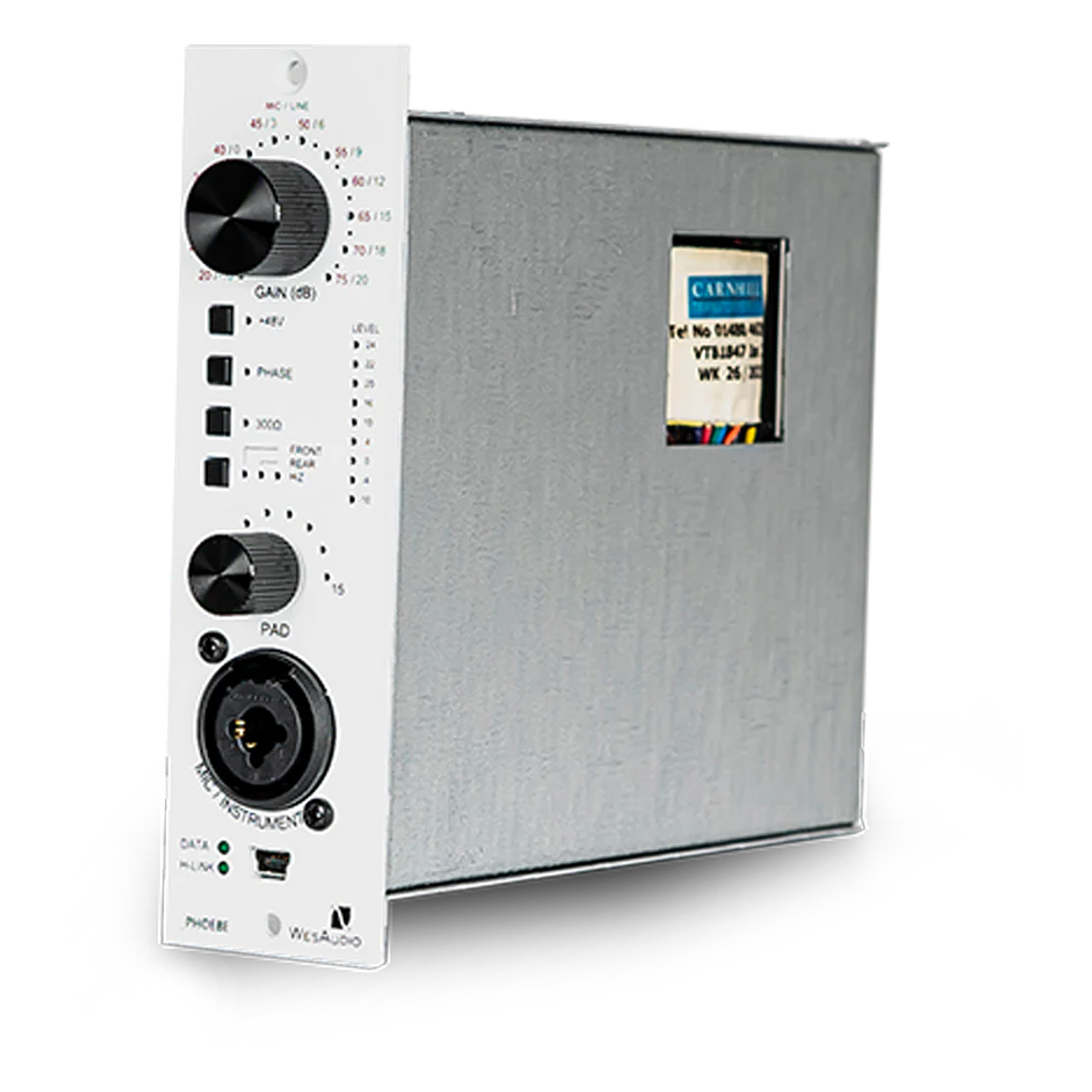 WesAudio Phoebe Serie 500 Preamplificador con Digital Recall 2