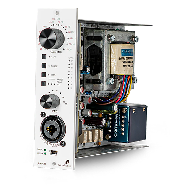 WesAudio Phoebe Serie 500 Preamplificador con Digital Recall 4