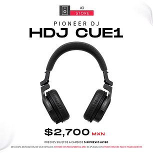 Pioneer DJ HDJ CUE1 BT Negro Audífonos Profesionales