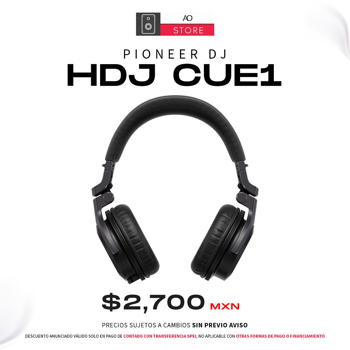 Pioneer DJ HDJ CUE1 BT Negro Audífonos Profesionales 1