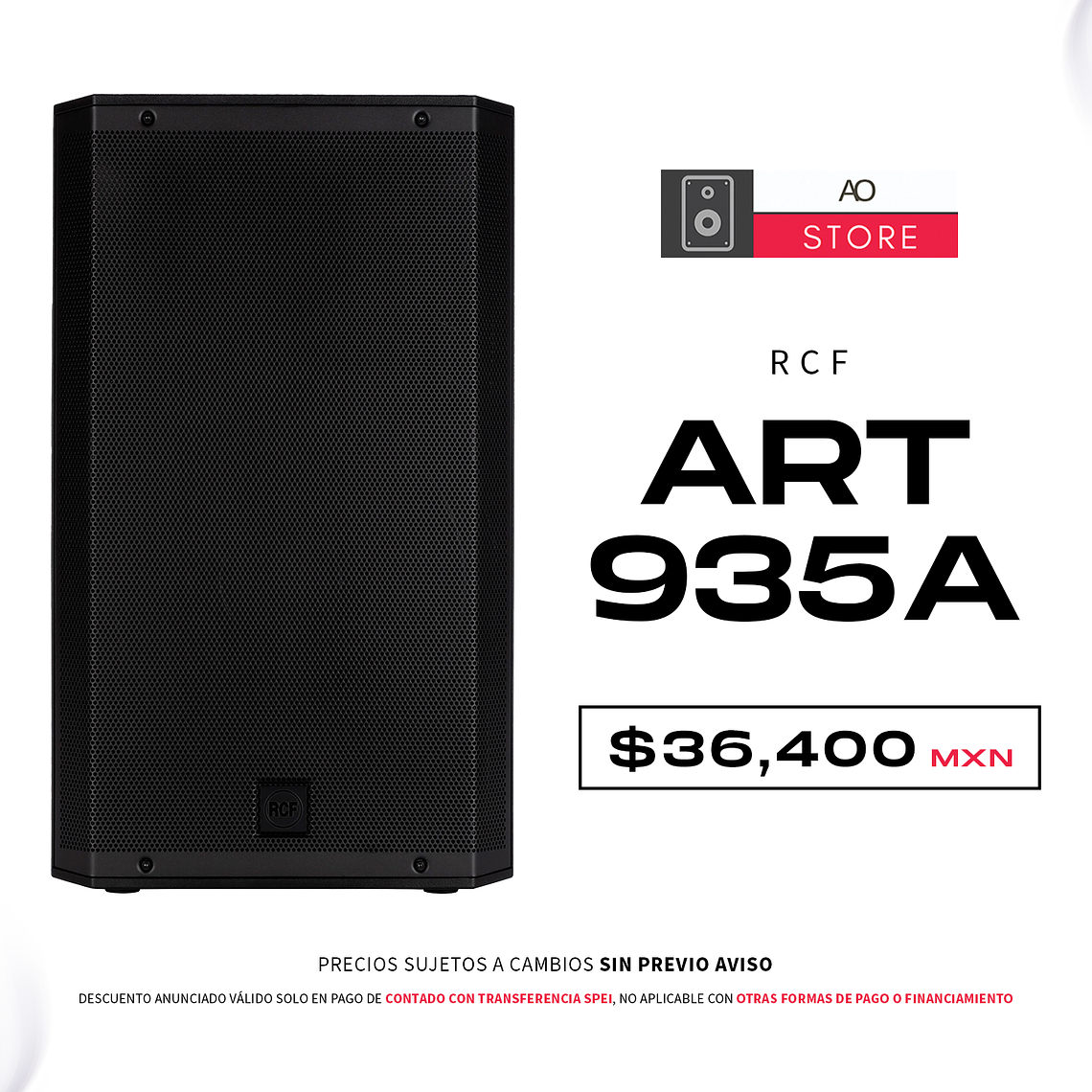 Rcf Art 935A  Bocina Activa 1