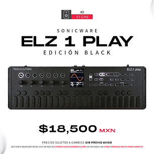 Sonicware Elz 1 Play Edición Black Sintetizador
