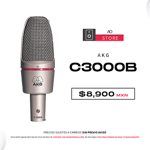 Akg C3000B Micrófono de Condensador