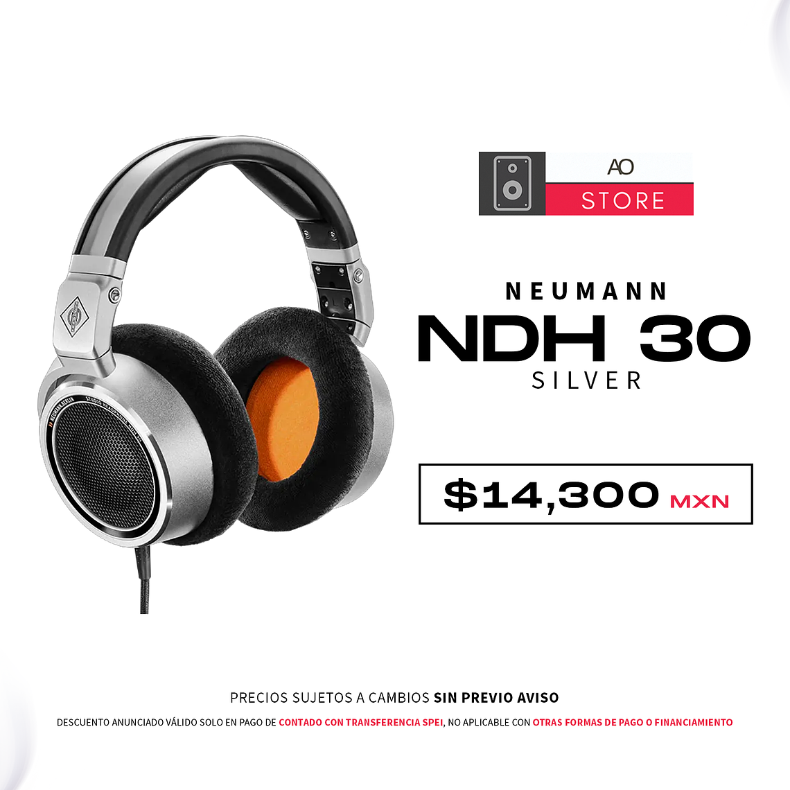 Neumann Ndh 30 Silver Audífonos Profesionales 1