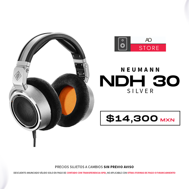Neumann Ndh 30 Silver Audífonos Profesionales 1