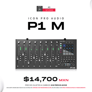 Icon Pro Audio P1 M Superficie de Control para Daw