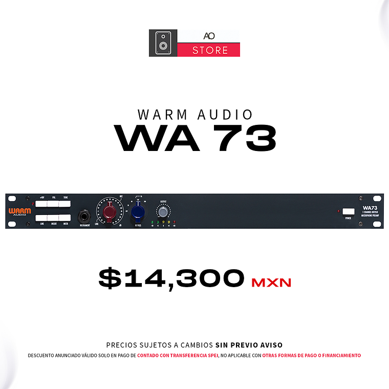 Warm Audio Wa 73 Preamplificador 1