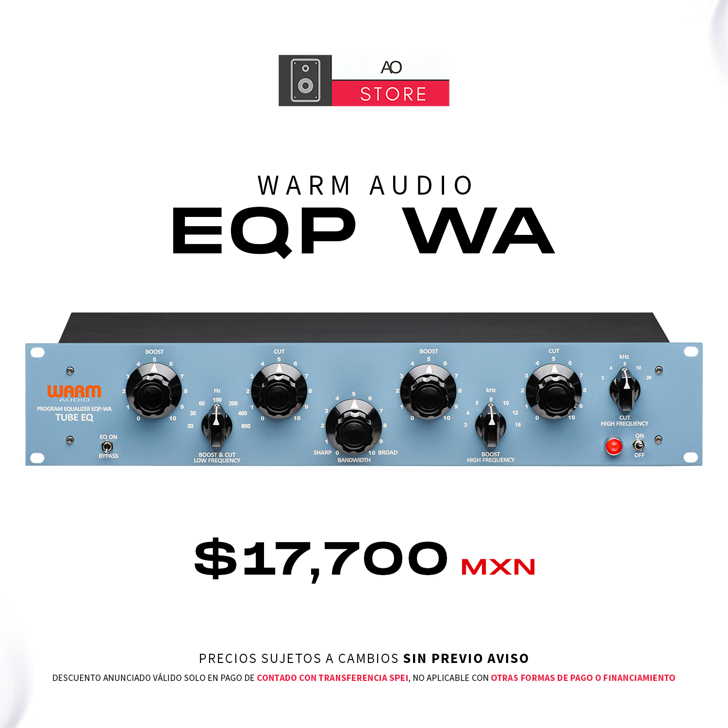WARM AUDIO EQP WA ECUALIZADOR