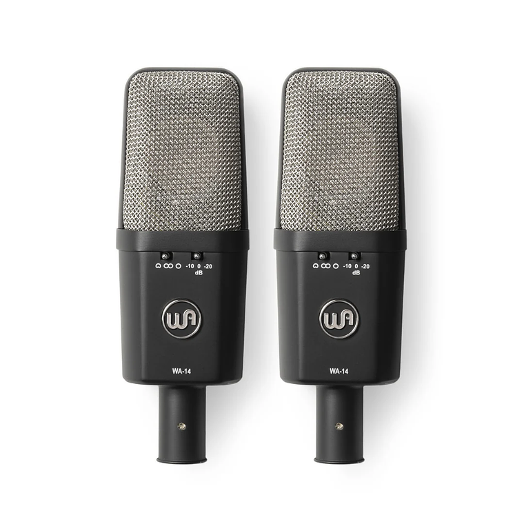 Warm Audio Wa 14 Sp Micrófono de Condensador (2 Piezas) 2