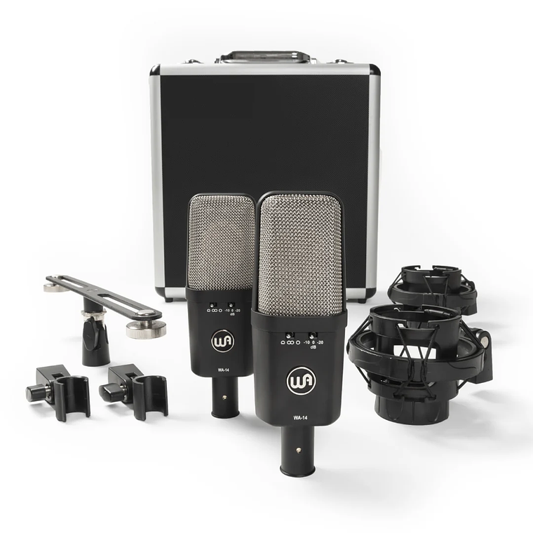 Warm Audio Wa 14 Sp Micrófono de Condensador (2 Piezas) 3