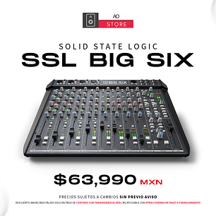 Solid State Logic SSL Big Six Mezcladora Analógica