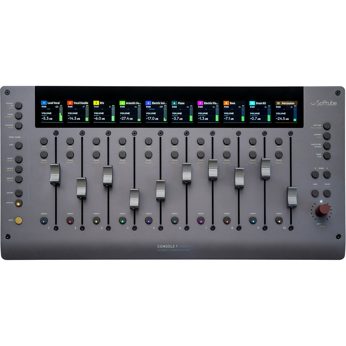 Softube Console 1 Fader Mk3 Superficie de Control para Daw 2