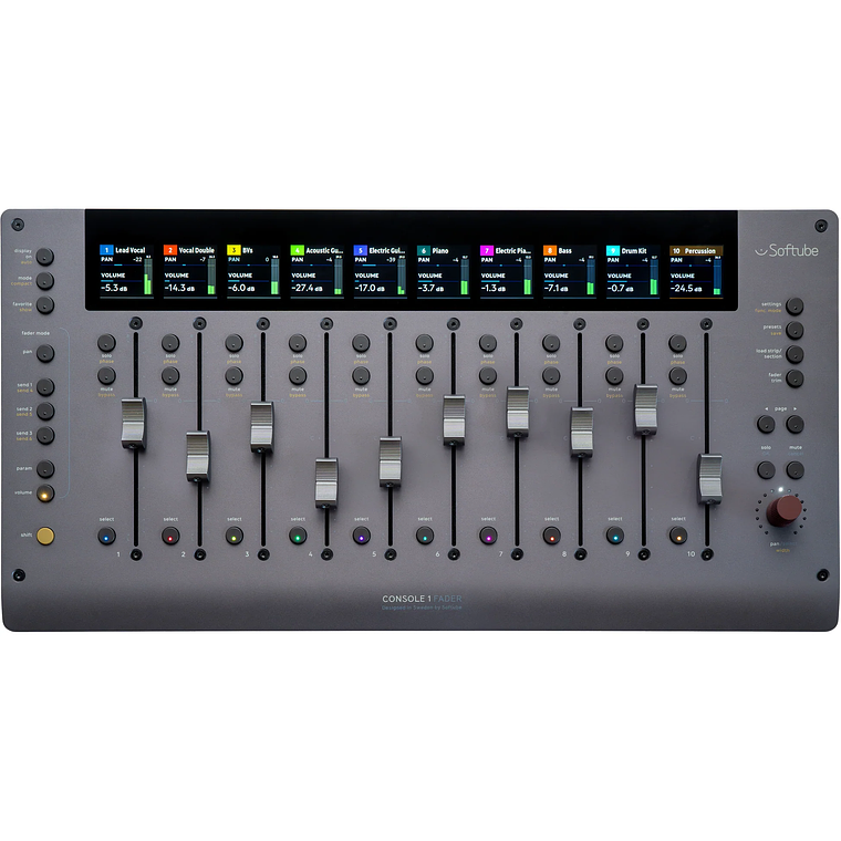 Softube Console 1 Fader Mk3 Superficie de Control para Daw 2