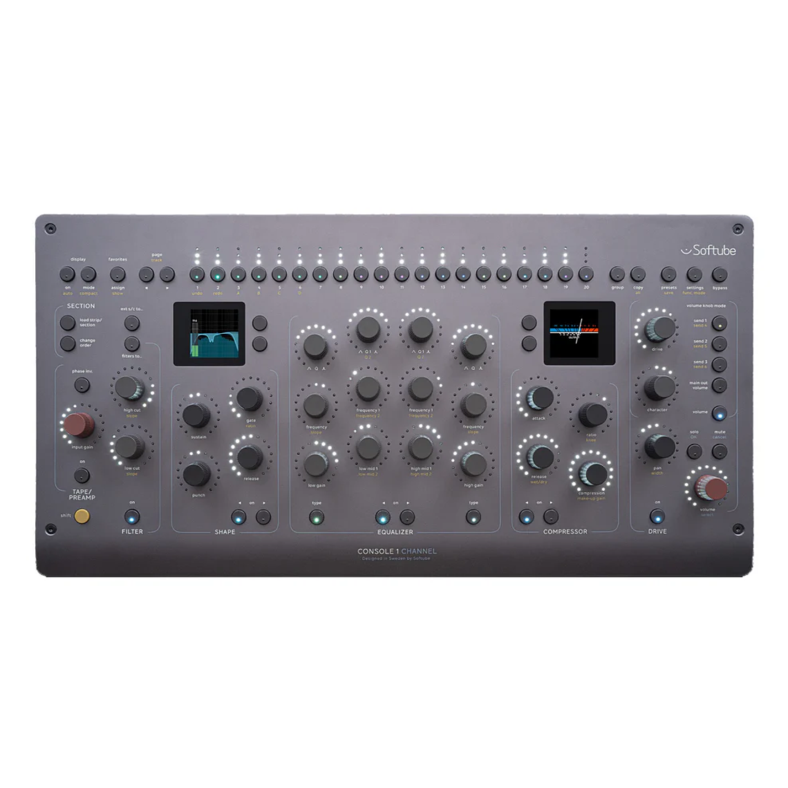 Softube Console 1 Channel Mk3 Superficie de Control Para Daw 2