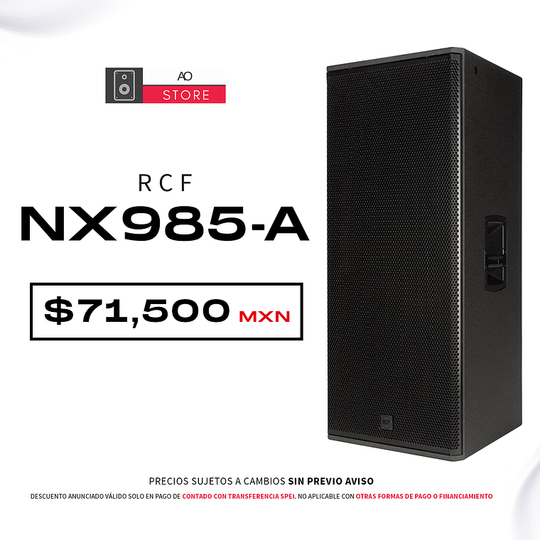 RCF NX 985 A Bocina Activa 1