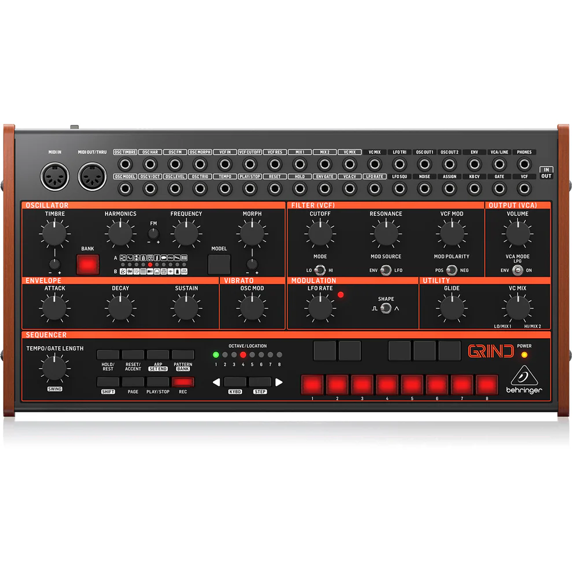 Behringer Grind Hybrid Sintetizador Semi Modular 2