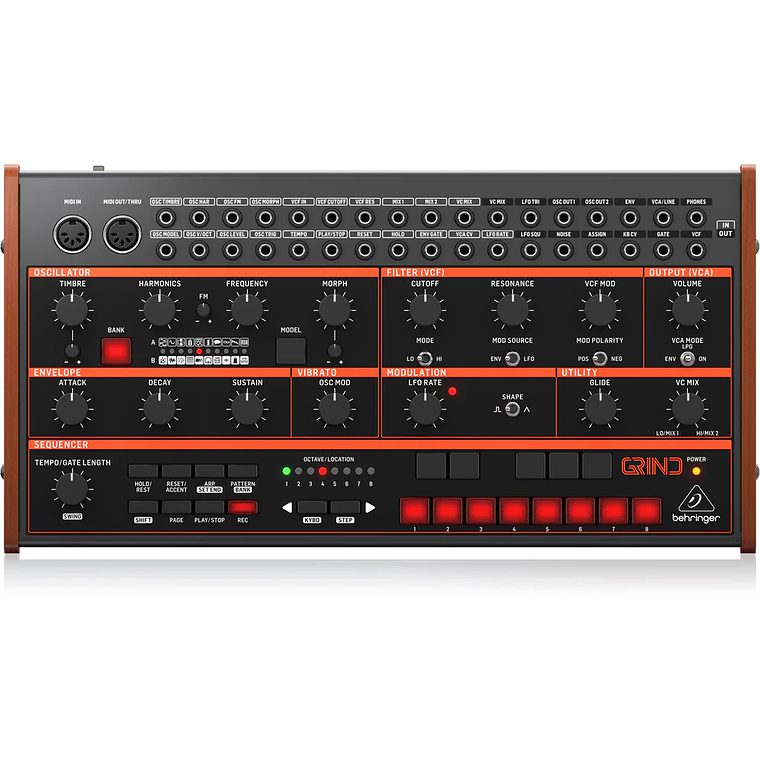 Behringer Grind Hybrid Sintetizador Semi Modular 2