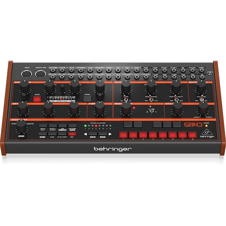 Behringer Grind Hybrid Sintetizador Semi Modular 4