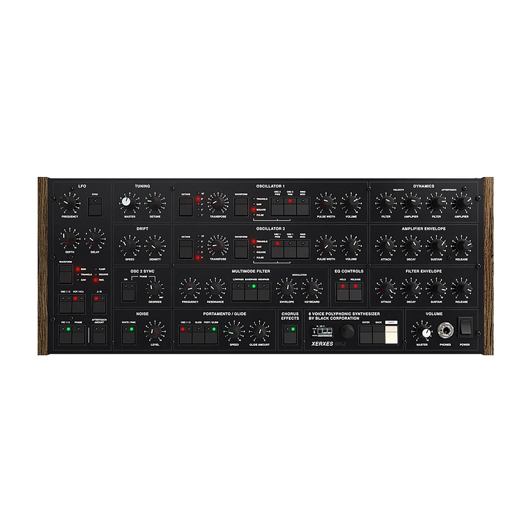 Black Corporation Xerxes Mk2 Sintetizador Polifónico Análogo 2