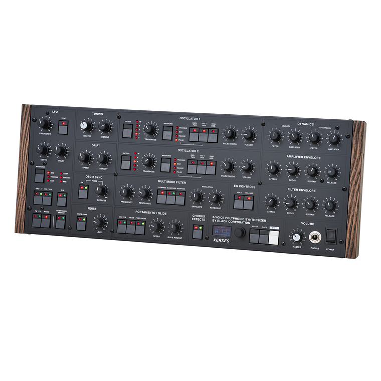 Black Corporation Xerxes Mk2 Sintetizador Polifónico Análogo 3