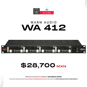 Warm Audio WA 412 Preamplificador