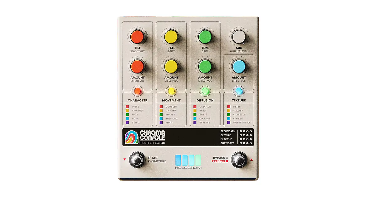 Hologram Chroma Console Pedal Multiefectos