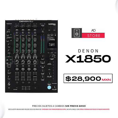 Denon X1850 Mezclador Profesional