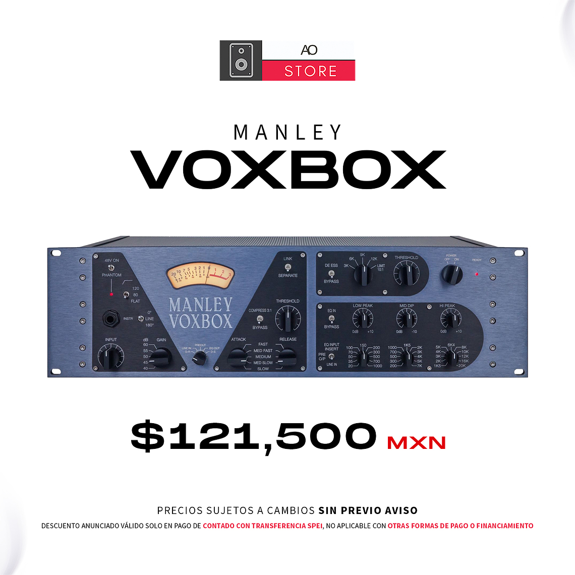 Manley Voxbox Preamplificador  1