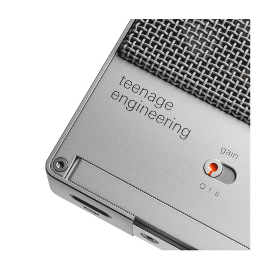 Teenage Engineering CM 15 Field Edición Silver Micrófono de Condensador 7