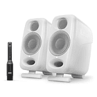 IK Multimedia iLoud Micro Monitor Pro Compact White Monitores de Estudio (2 Piezas) con Micrófono ARC de Calibración 2