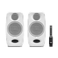 IK Multimedia iLoud Micro Monitor Pro Compact White Monitores de Estudio (2 Piezas) con Micrófono ARC de Calibración - Miniatura 4