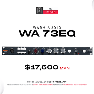 Warm Audio WA 73EQ Preamplificador y Ecualizador