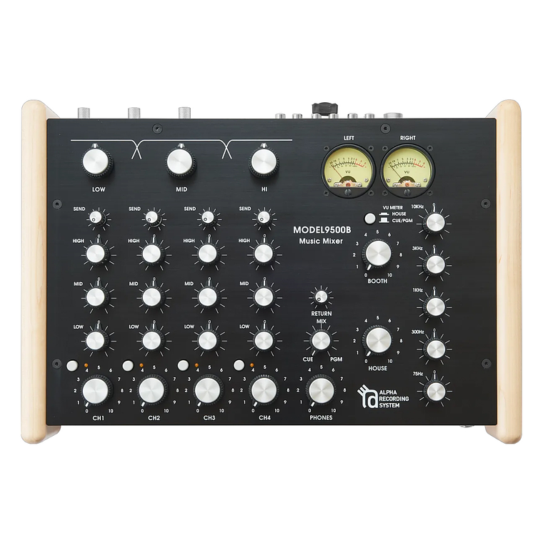 Alpha Recording System Model 9500 BW Mezclador Rotativo de 4 Canales 2