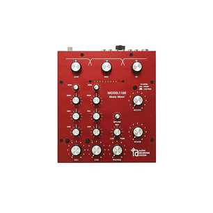 Alpha Recording System Model 1100 Edición Roja de Aniversario Mezclador Rotativo de 2 Canales