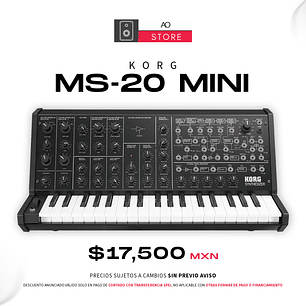 Korg Ms 20 Mini Sintetizador Analógico