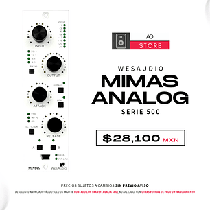 WesAudio Mimas Analog Serie 500 Compresor Fet