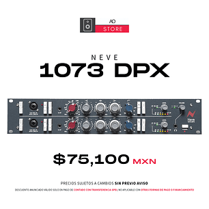 Neve 1073DPX Preamplificador y Ecualizador de 2 Canales
