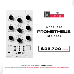 WesAudio Prometheus Serie 500 Ecualizador