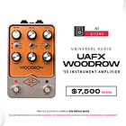 Universal Audio Uafx Woodrow '55 Instrument Amplifier Pedal de Efectos 1