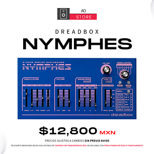 Dreadbox Nymphes Sintetizador Polifónico Análogo