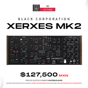 Black Corporation Xerxes Mk2 Sintetizador Polifónico Análogo