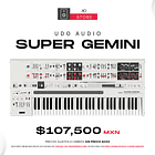 UDO Audio Super Gemini White Sintetizador Polifónico Híbrido 1